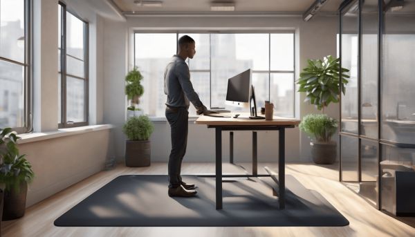 Améliorez votre bien-être au travail avec un tapis confort station debout